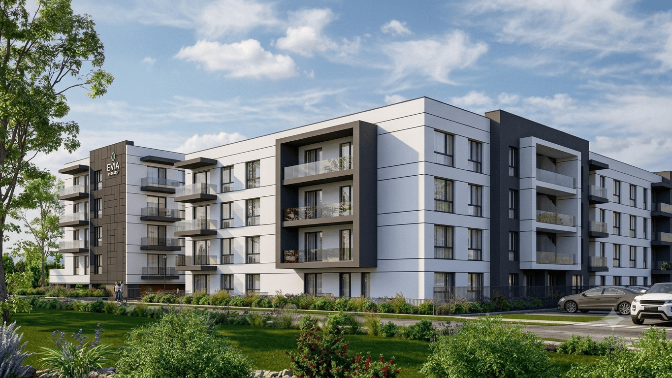 Apartamentul model Evia